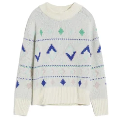 Armedangels Women's Holgaa Naive Fairisle - Wollpullover