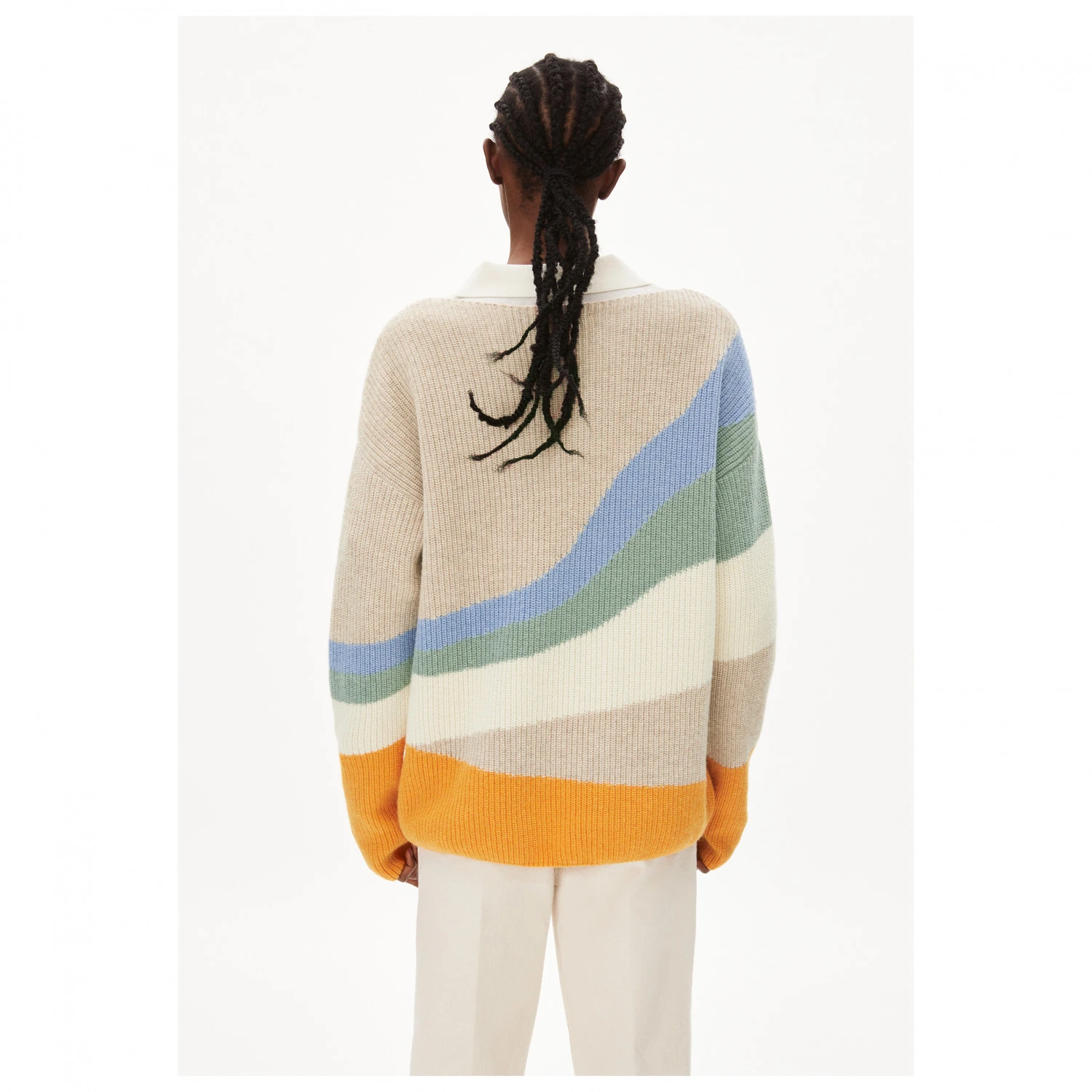 Armedangels Women's Miyaa Multicolor - Wollpullover - Image 2