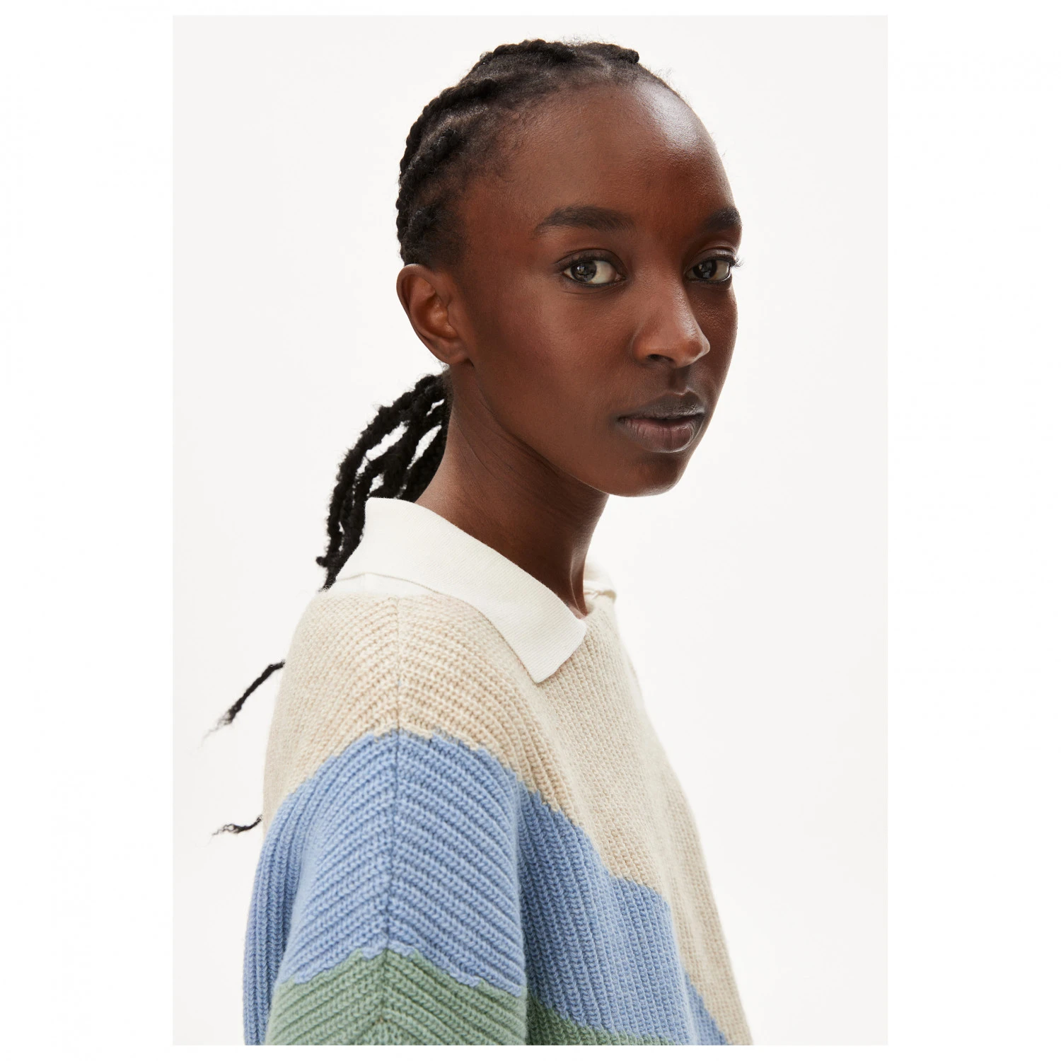 Armedangels Women's Miyaa Multicolor - Wollpullover - Image 5