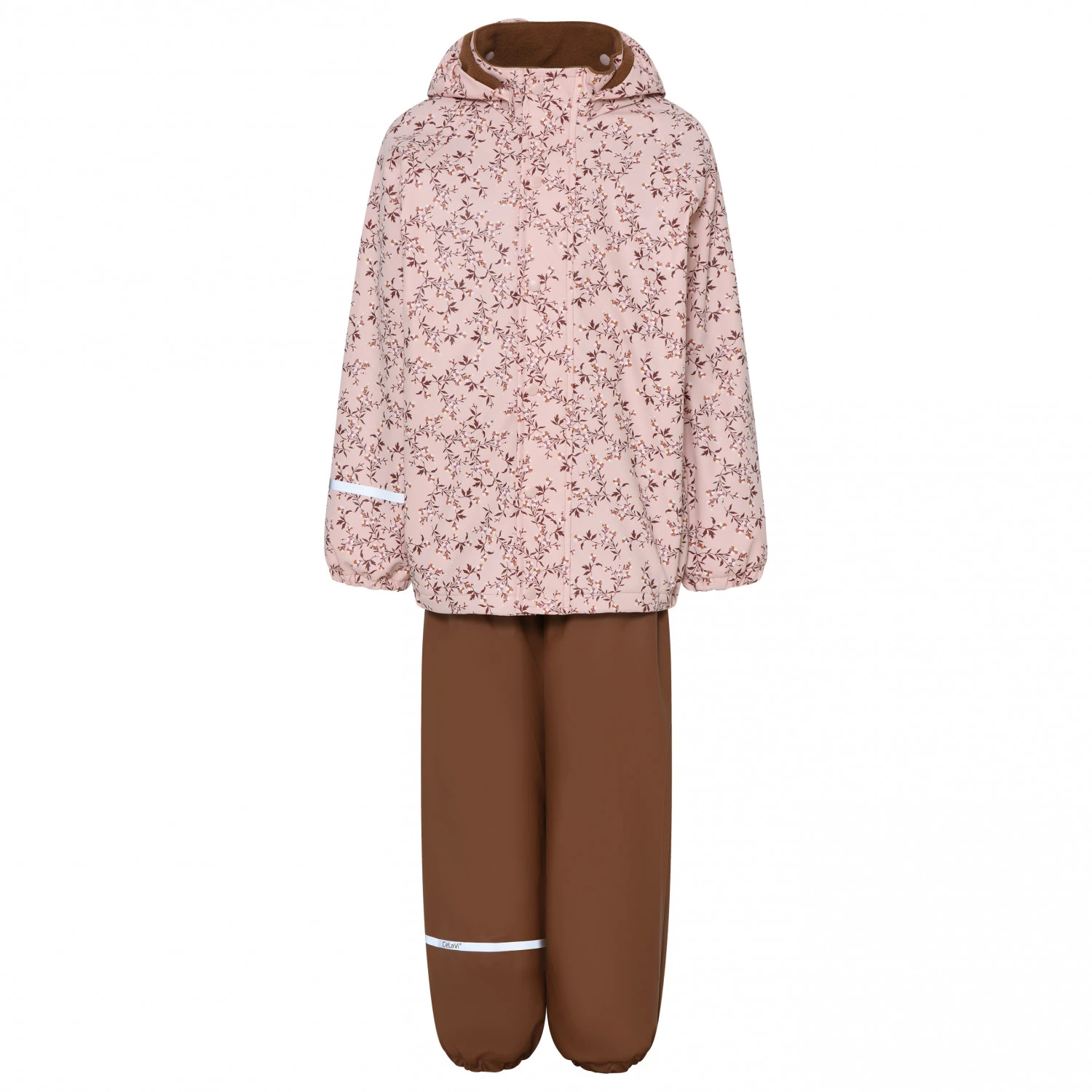 CeLaVi Girl's Rainwear Set AOP With Fleece - Overall