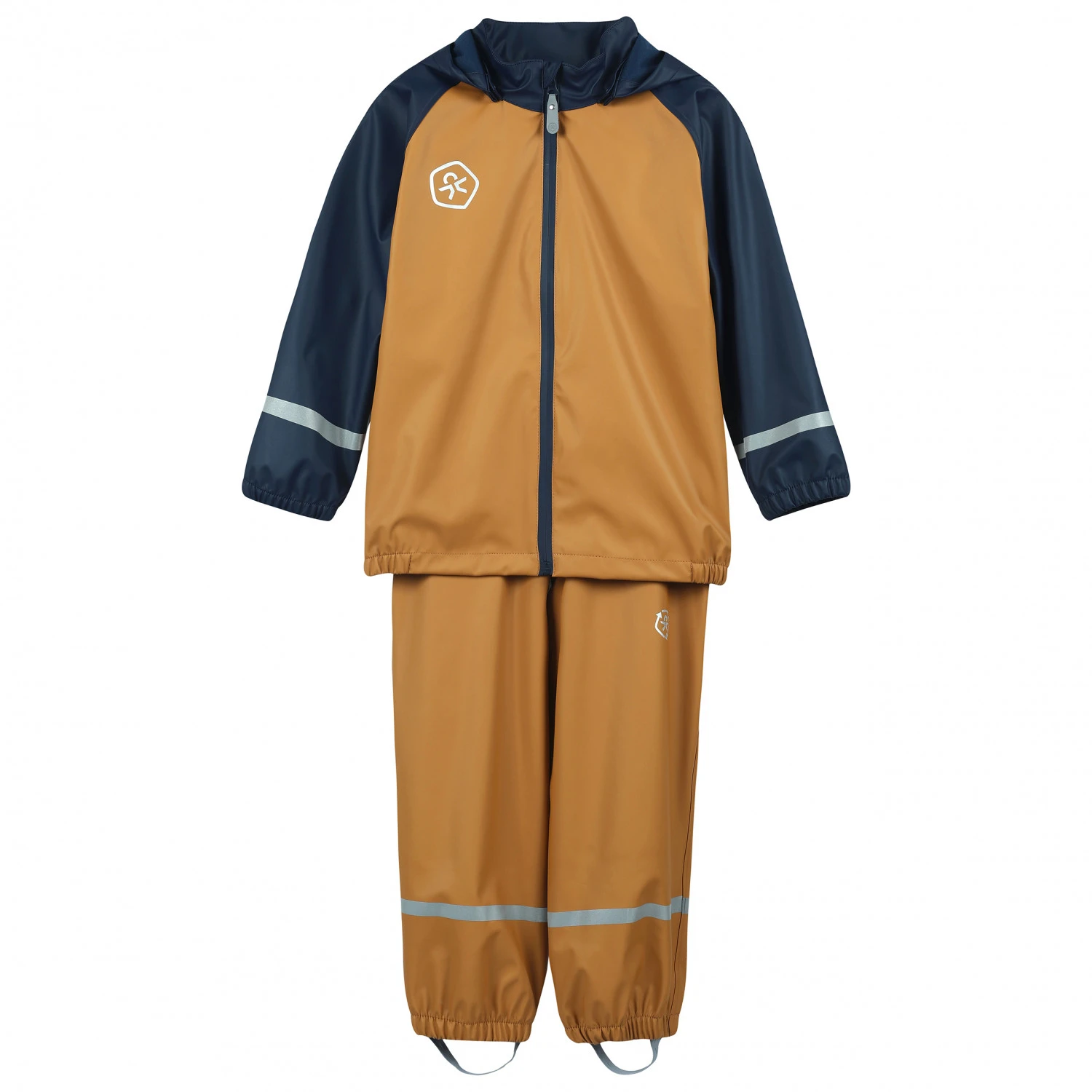 Color Kids Kid's Rain Set Colorblock PU - Image 6