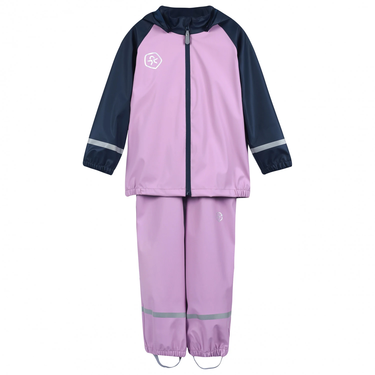 Color Kids Kid's Rain Set Colorblock PU