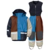 DIDRIKSONS Kid's Boardman Multi Colour Set 3 - Regenjacke