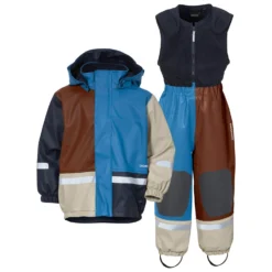 DIDRIKSONS Kid's Boardman Multi Colour Set 3 - Regenjacke