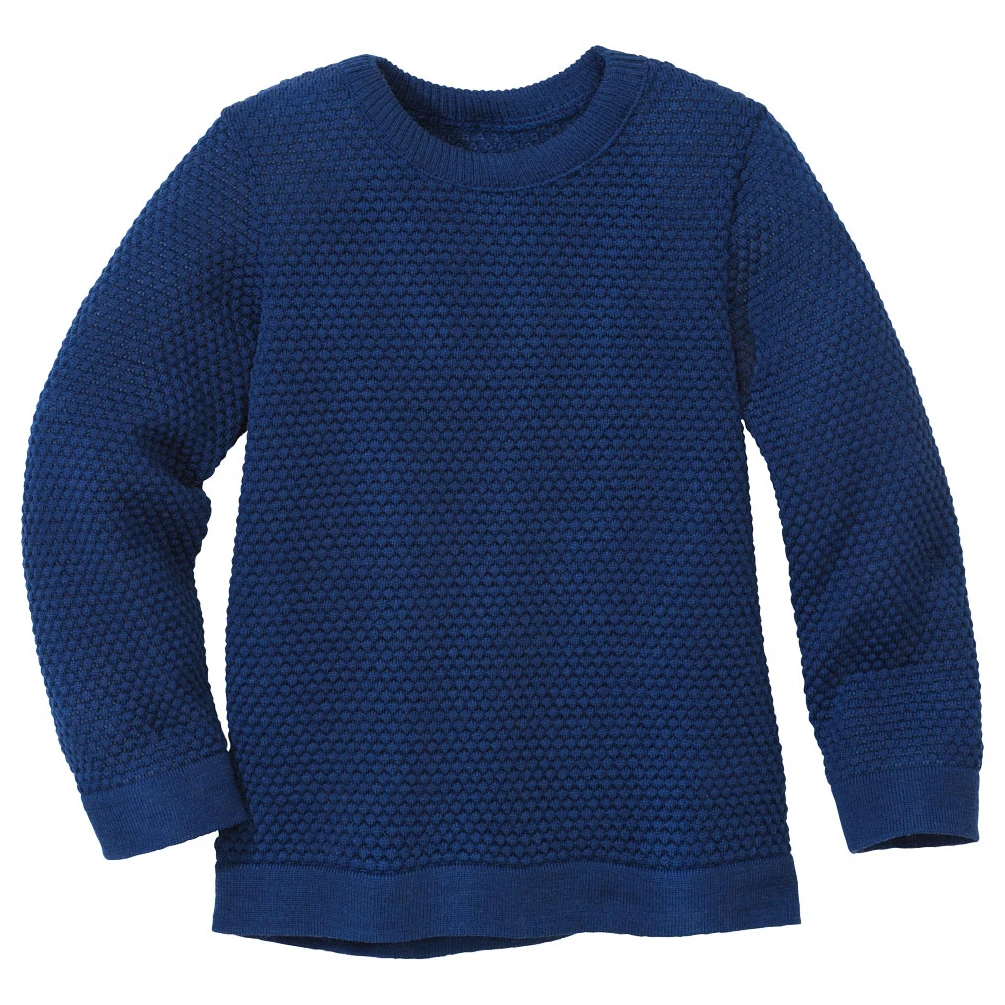 Kid's Wabenstrick-Pullover - Wollpullover - Image 4
