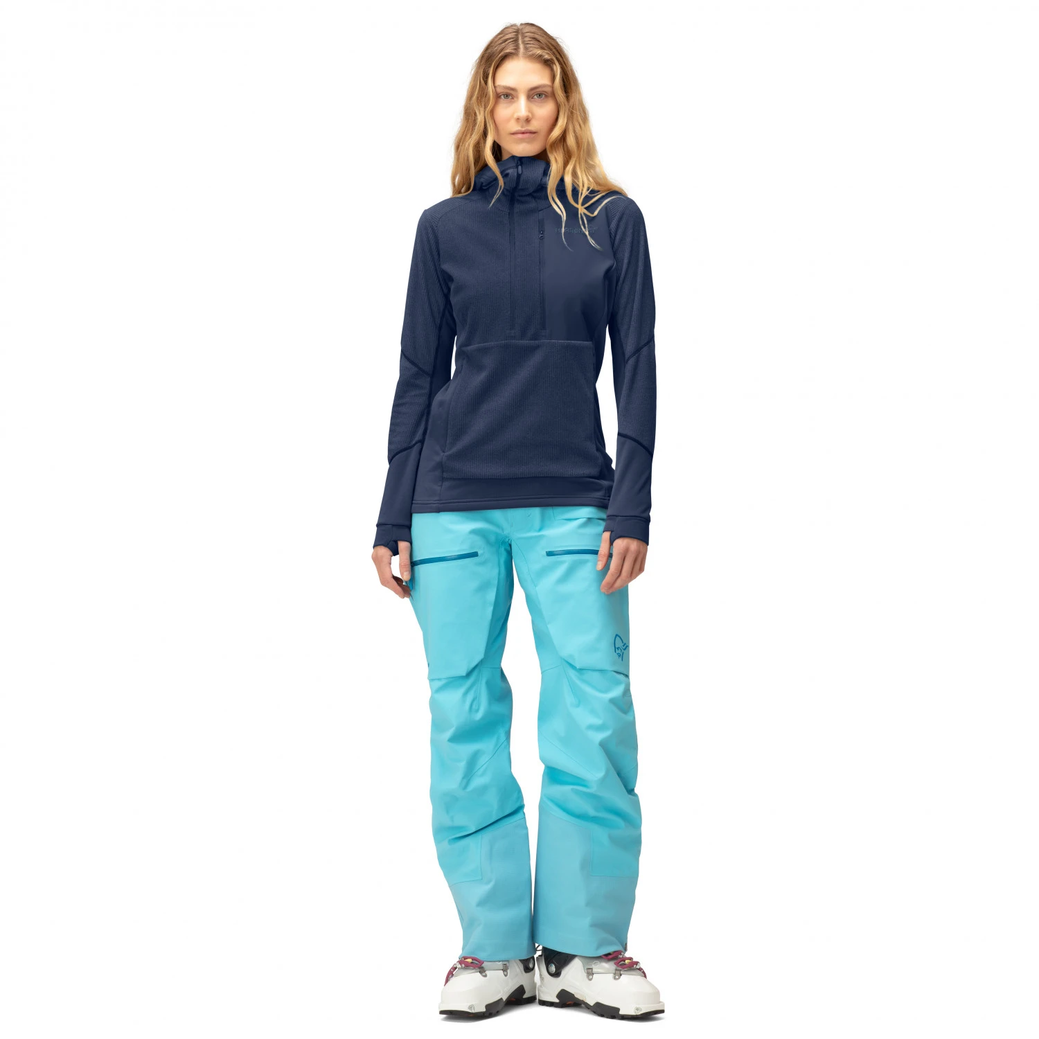 Norrøna Women's Lofoten Thermal Pro Hood - Fleecepullover - Image 3