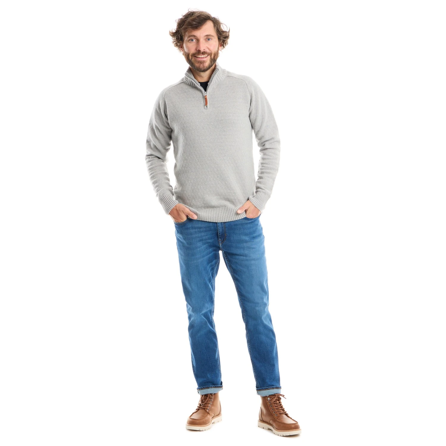 Stoic MMXX.Nauta Wool Quarter Zip Sweater - Wollpullover - Image 6