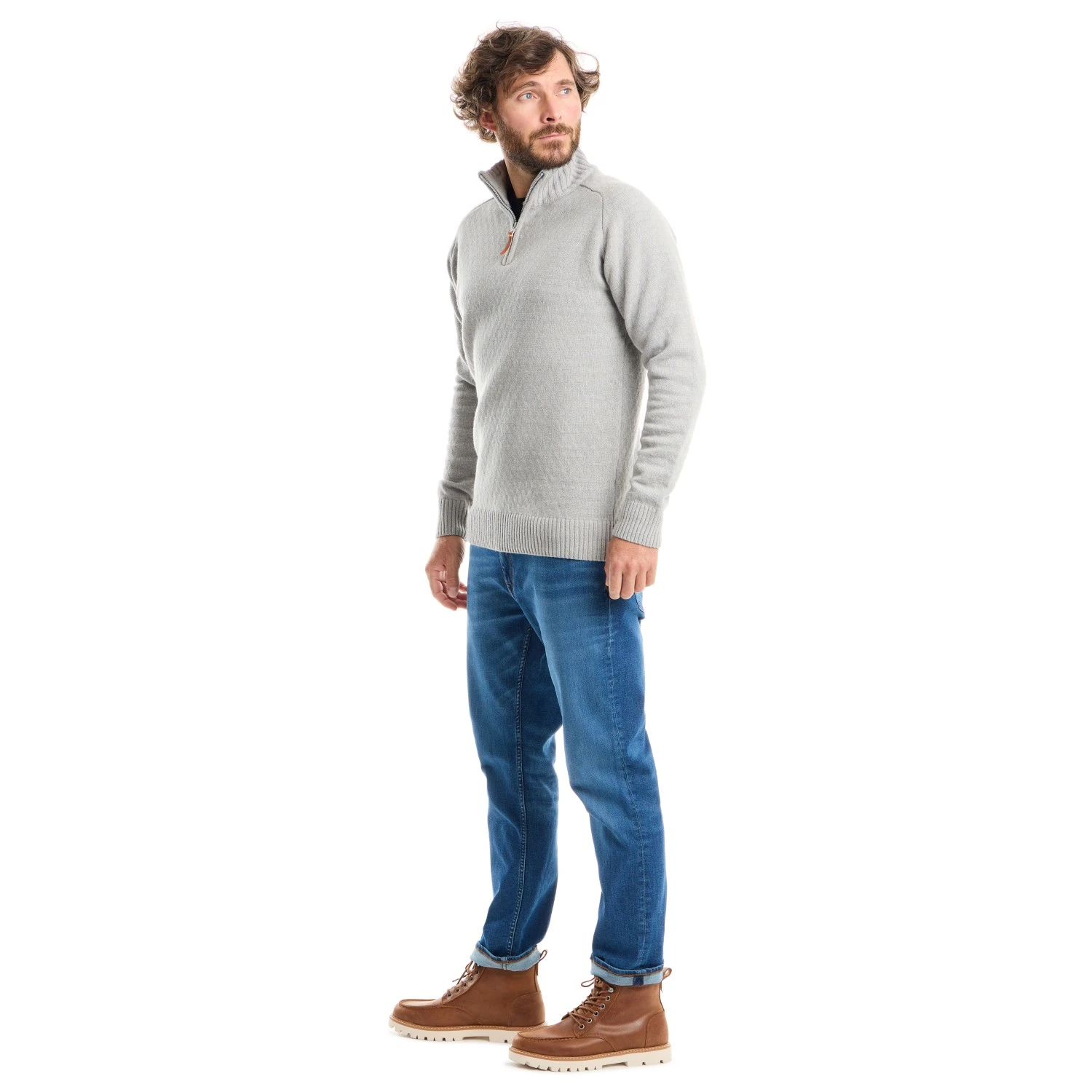 Stoic MMXX.Nauta Wool Quarter Zip Sweater - Wollpullover - Image 7