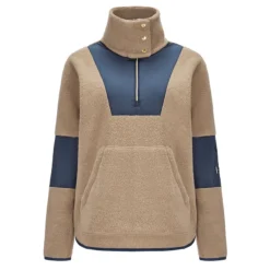 We Norwegians Women's Faerder Zip-Up Sweater - Merinopullover